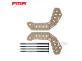 FMA Wire Channel Version ARC Rail System PowerPath Rail FAST SF Helmet Specific TB1493