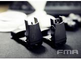 FMA MFT Flip Up Sight Set BK TB1138-BK